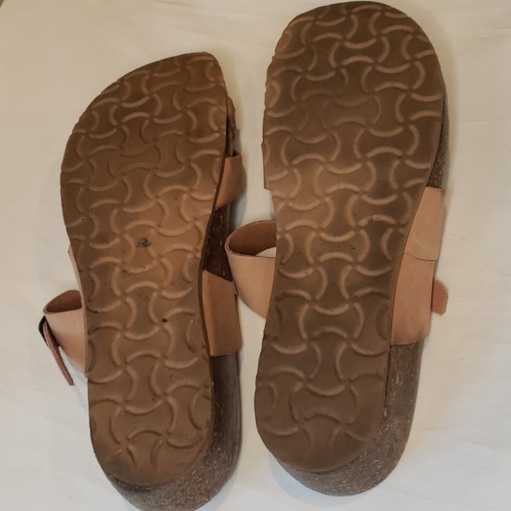 BIONATURA Nubuck Leather Double Strap Sandals - Made in Italy - Picture 6 of 7
